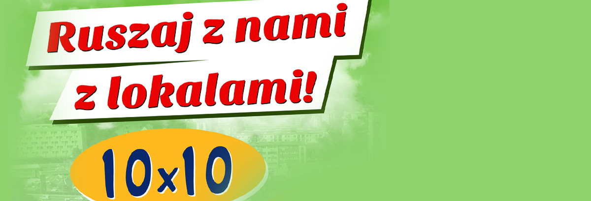 Ruszaj z nami z lokalami. Nowa edycja Głogów